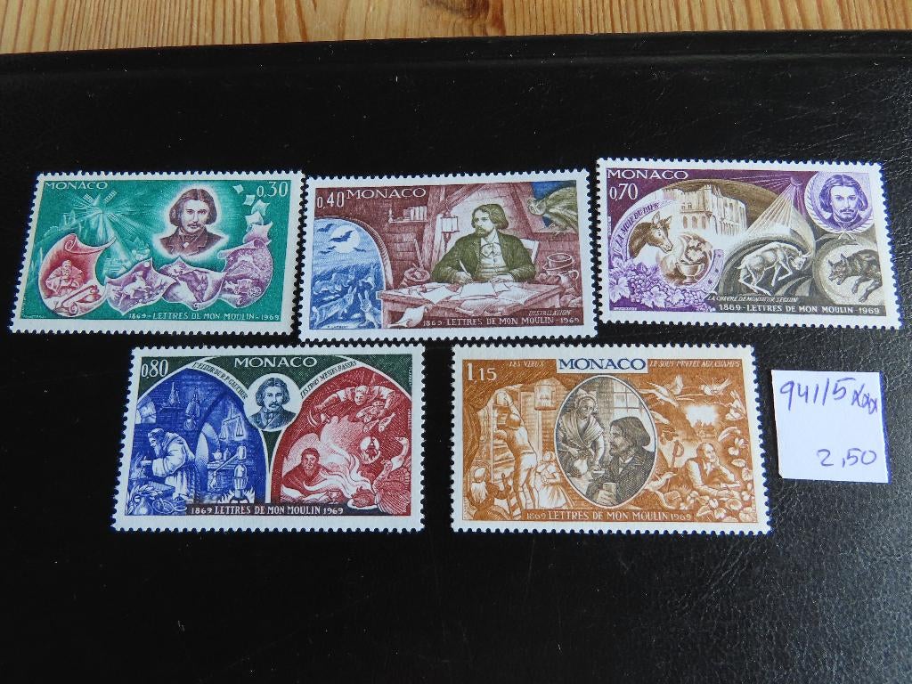 Monaco 941/45, Ophalen of Verzenden, Monaco, Postfris