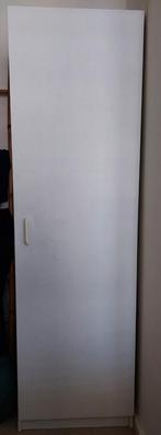 Witte kast met schappen, Ophalen, Met deur(en), 50 tot 100 cm, Zo goed als nieuw