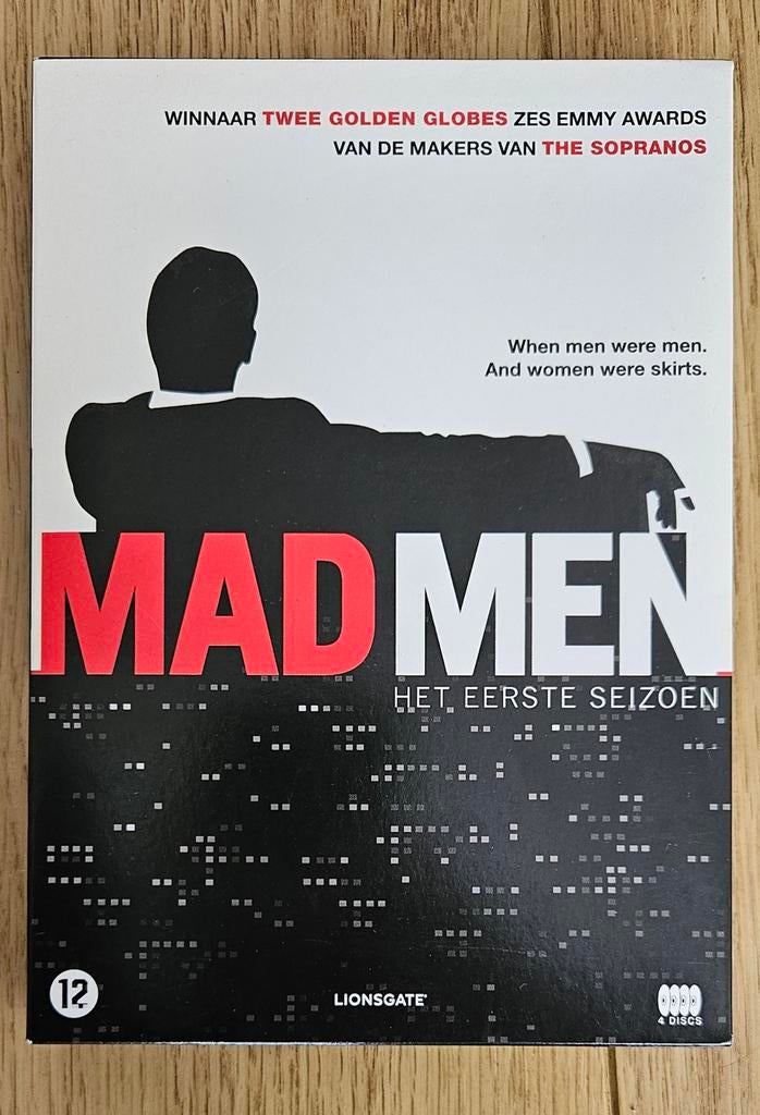 Mad Men - Het Eerste Seizoen (DVD), Cd's en Dvd's, Dvd's | Tv en Series, Vanaf 12 jaar, Ophalen, Zo goed als nieuw, Drama
