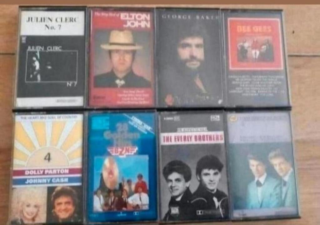 Verschillende cassettebandjes, Ophalen of Verzenden, Zo goed als nieuw, Overige genres, 2 t/m 25 bandjes