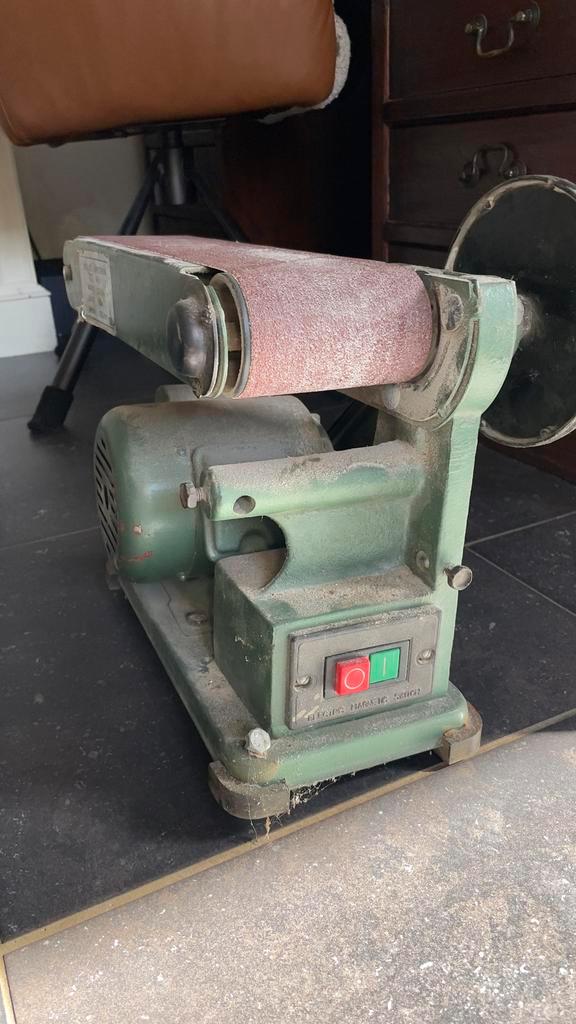 Band- en Tellerschuurmachine BTS 4X6/4, Doe-het-zelf en Verbouw, Gereedschap | Schuurmachines, Gebruikt, Overige typen, Minder dan 600 watt
