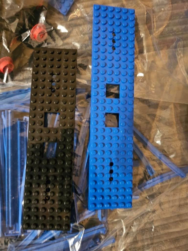 Lego trein onderstel en rails onderdelen, Ophalen of Verzenden, Gebruikt