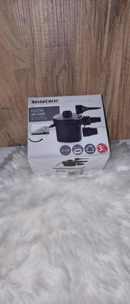 Silvercrest Elektrische Luchtpomp - Nieuw in doos, Ophalen of Verzenden, Nieuw, Elektrisch