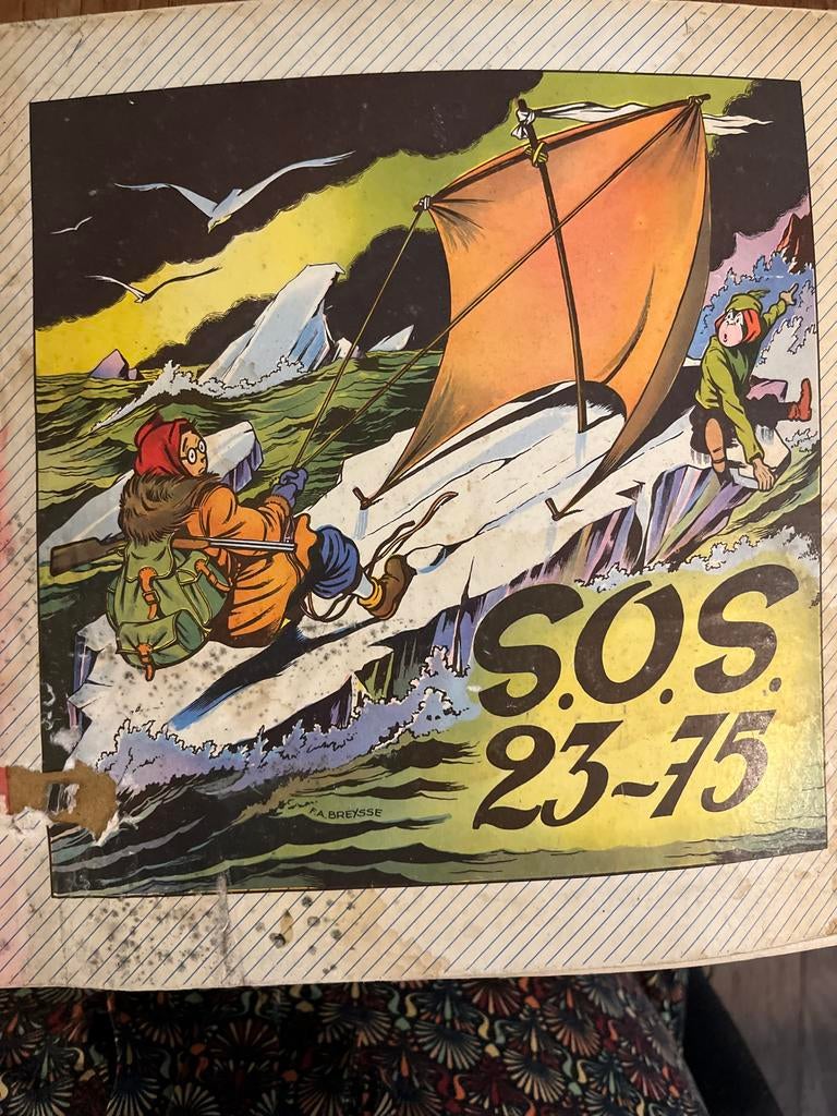 S.O.S. 23-75 Stripboek - Avontuur in de kou, Boeken, Stripboeken, Eén stripboek, Ophalen of Verzenden, Gelezen