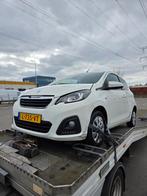 Peugeot 108 1.0 E-vti 2021 Wit | incl BTW |rondom schade!, Auto's, Stof, Start-stop-systeem, 4 stoelen, Wit