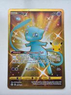 Gold Mew Pokémon kaart 025/025 Celebrations, Hobby en Vrije tijd, Verzamelkaartspellen | Pokémon, Ophalen of Verzenden, Zo goed als nieuw
