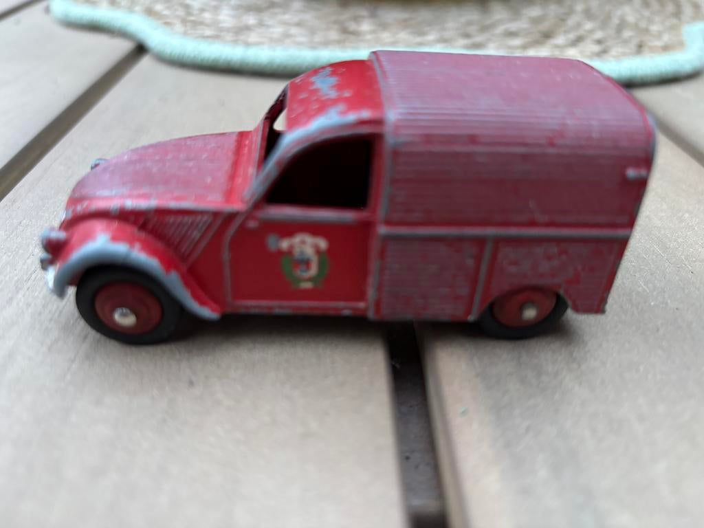 Dinky toys citroen 2CV, Ophalen of Verzenden, Gebruikt, Auto