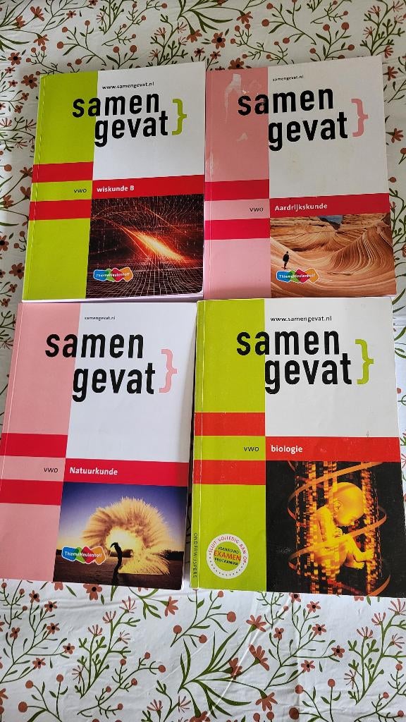 Examenbundels/Samengevat VWO 2018 t/m 2022; voor chocolade, Ophalen, Gelezen, VWO