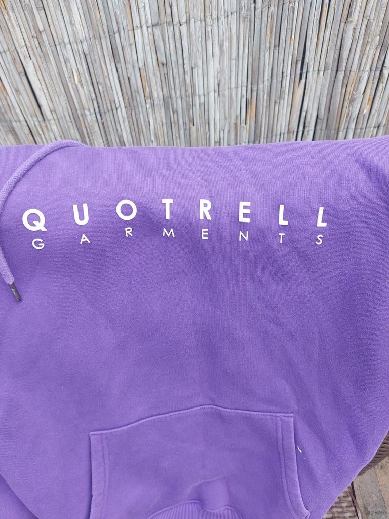 Paarse Quotrell hoody maat M, Maat 48/50 (M), Paars, Ophalen of Verzenden, Zo goed als nieuw