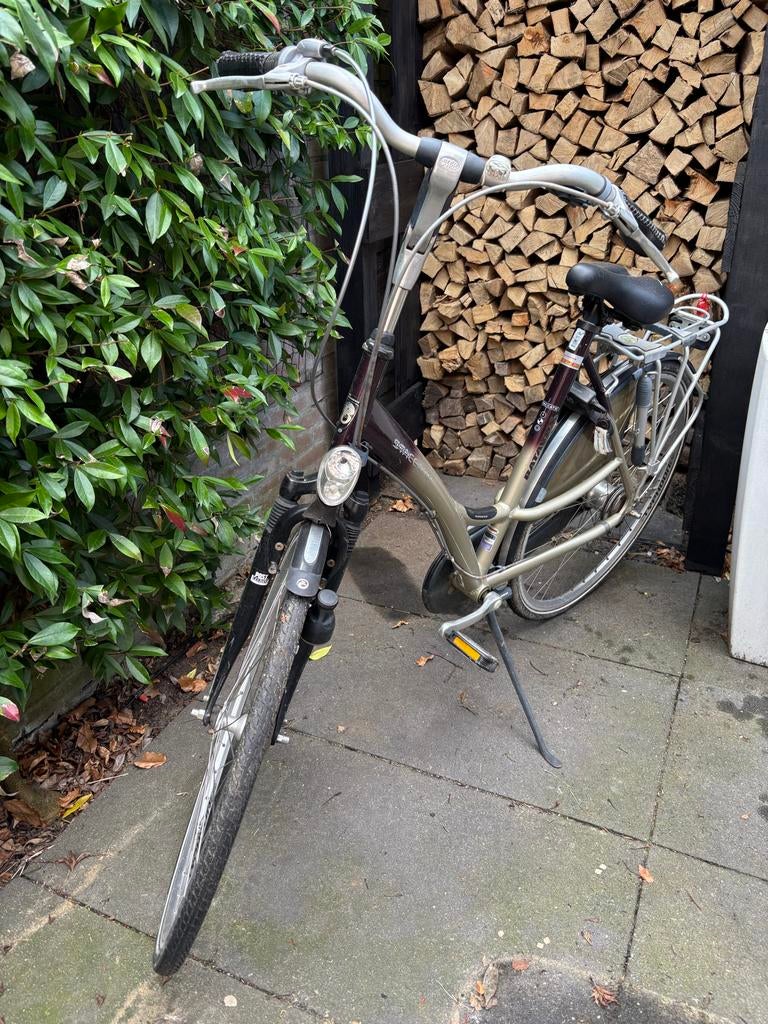 Damesfiets Batavus Staccato, Ophalen, Velgrem, Batavus, Versnellingen