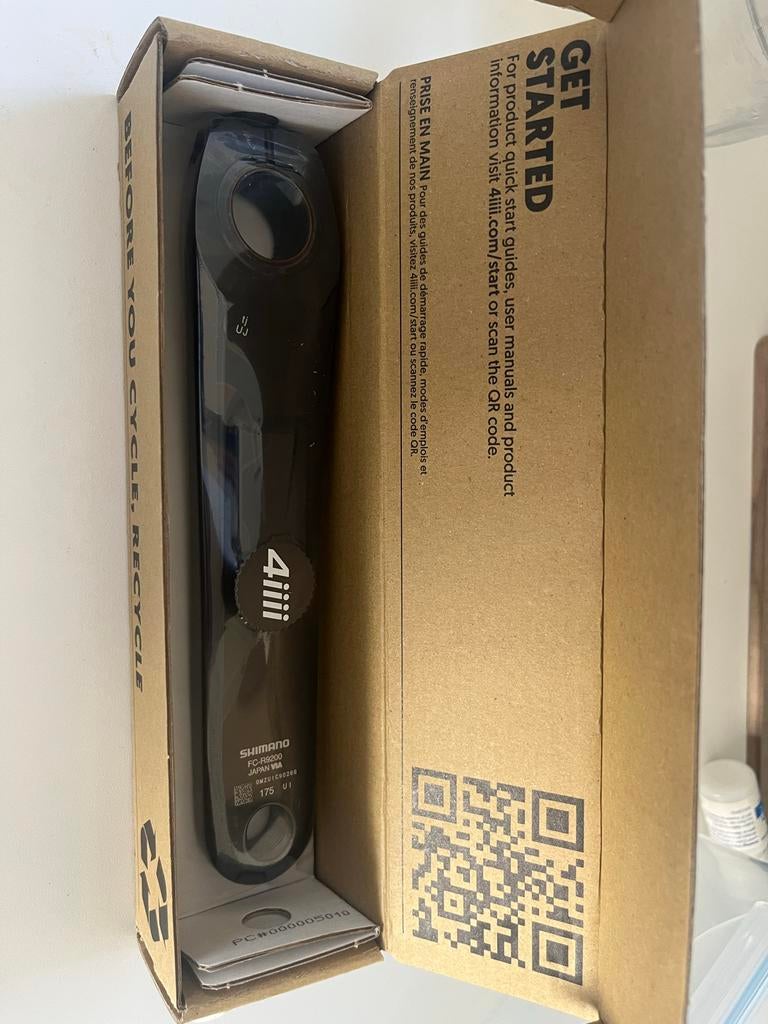 CRK Dura-Ace 9200 crank met powermeter 175 mm, Fietsen en Brommers, Ophalen of Verzenden, Nieuw, Crankstel of Pedalen