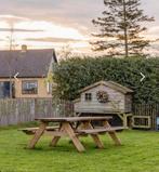 Picknicktafel Hoogkarspel XXL | Vuren | 300x155x74 cm, Ophalen, Nieuw, Rechthoekig, Hout