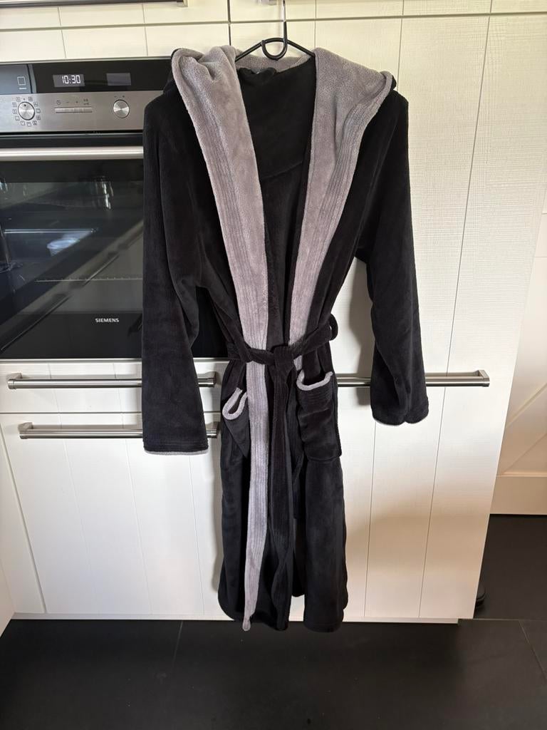 Optidee badjas maat L, Huis en Inrichting, Ophalen of Verzenden, Nieuw, Zwart, Overige typen