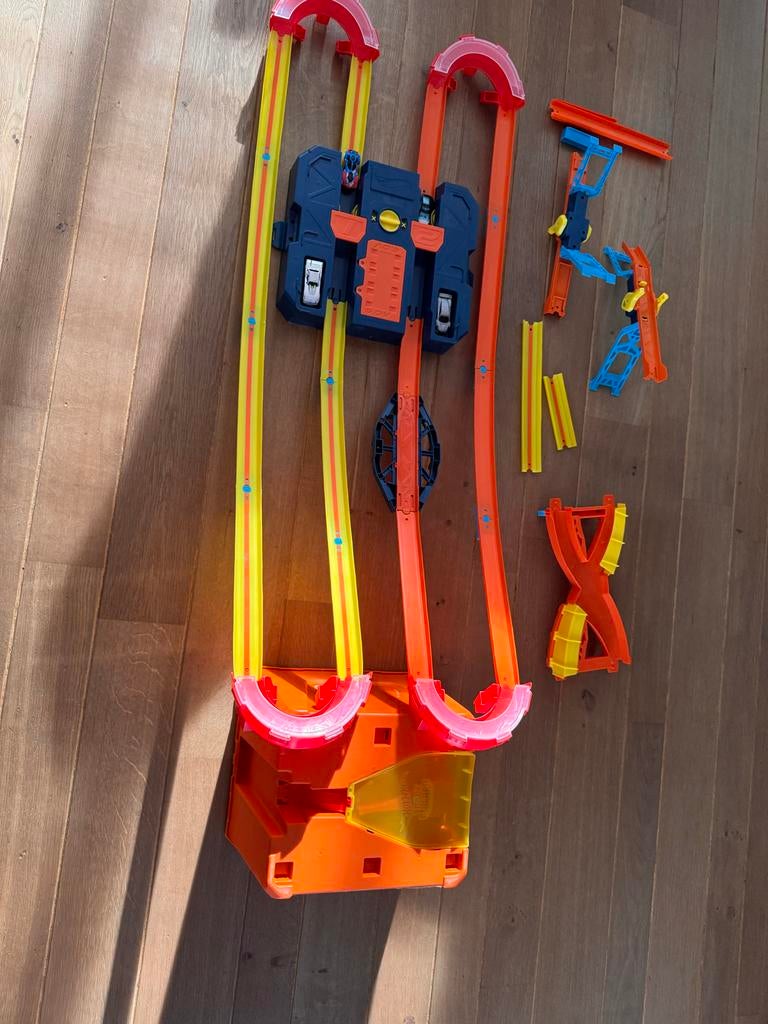Hot Wheels Track Builder, Kinderen en Baby's, Speelgoed | Racebanen, Ophalen, Hot Wheels, Racebaan, Gebruikt