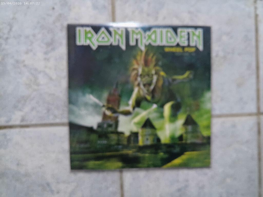 LP Iron Maiden - Wheel Pop festival '80, Cd's en Dvd's, Vinyl | Hardrock en Metal, 1980 - 1989, Ophalen of Verzenden, Zo goed als nieuw