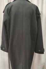 NA-KD trenchcoat zwarte lange jas maat 42, NA-KD, Zwart, Maat 42/44 (L), Nieuw