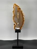 Agaat schijf op standaard