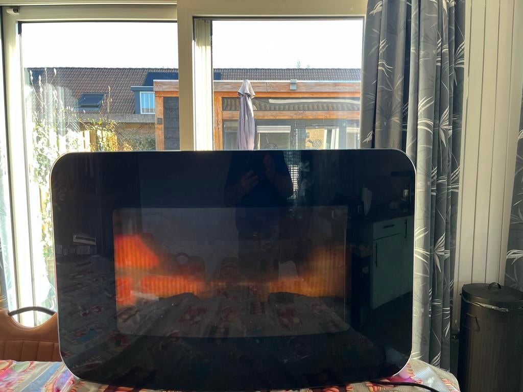 Moderne Elektrische Sfeerhaard met Afstandsbediening, Ophalen, Zo goed als nieuw, Vrijstaande haard, Elektrische haard