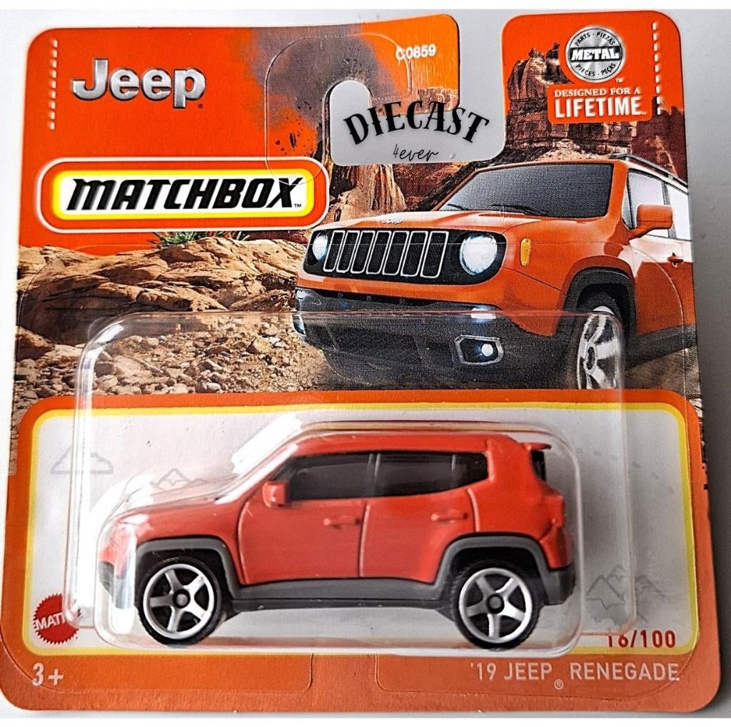 Matchbox '19 Jeep Renegade, Hobby en Vrije tijd, Ophalen, Nieuw, Auto