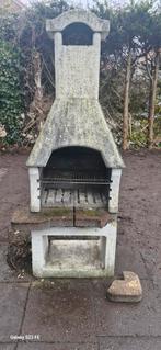 Grote stenen BBQ, Tuin en Terras, Houtskoolbarbecues, Ophalen, Gebruikt