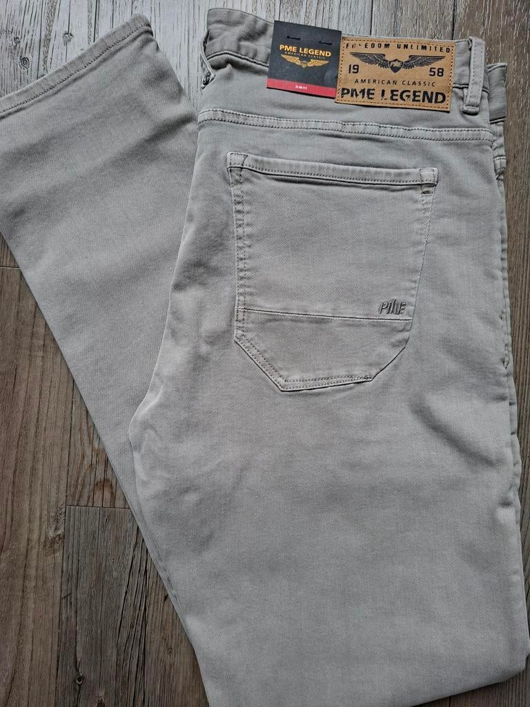 PME LEGEND Navigator slimfit jeans W36 L34, W36 - W38 (confectie 52/54), Nieuw, Ophalen of Verzenden, Grijs