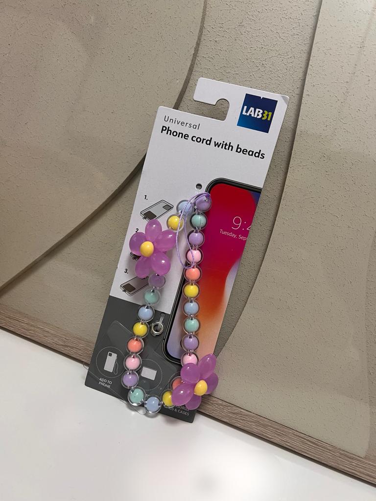 Kleurrijke telefoonkoord, Ophalen of Verzenden, Nieuw, Hoesje of Tasje