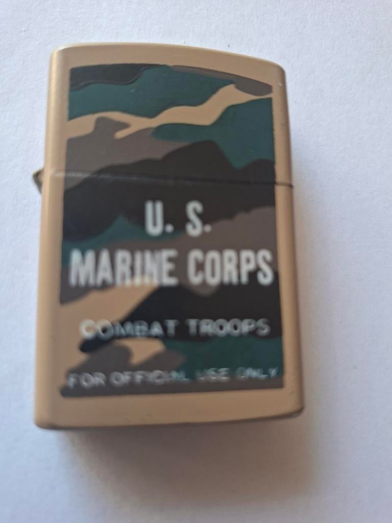 USMC Aansteker - U.S. Marine Corps Combat Troops, Verzamelen, Ophalen of Verzenden