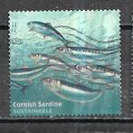075-26 Engeland / Cornish Sardine, Verzenden, Gestempeld