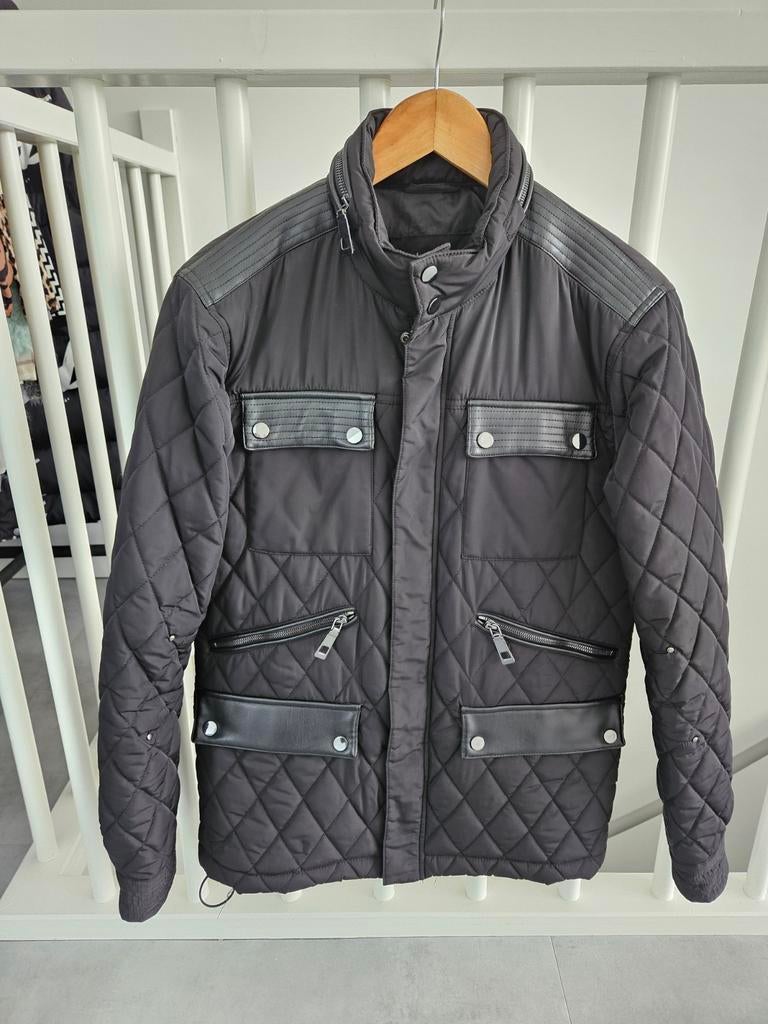 Heren tussenjas van de Zara maat M, Ophalen of Verzenden, Zo goed als nieuw, Maat 48/50 (M), Zwart