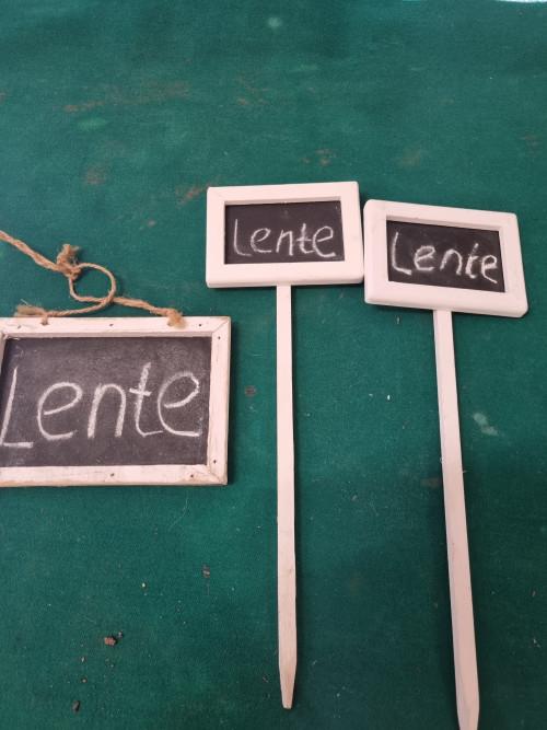 Tuin planten bordjes krijtborden, Ophalen of Verzenden, 'T Olde Gre-j, Info@toldegrej.nl, Endepoelstraat 20f Didam