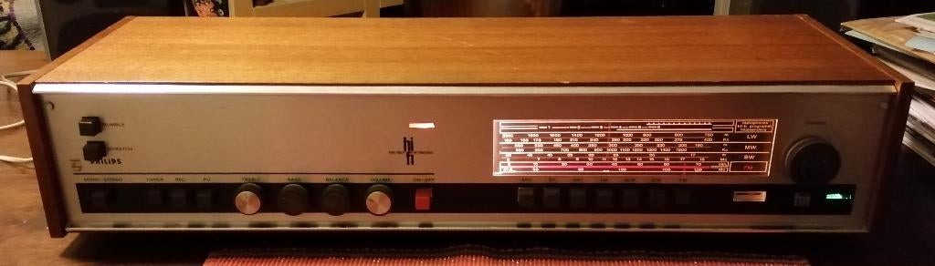 Philips 22GH930 tuner/versterker vintage uit de jaren 60., Audio, Tv en Foto, Versterkers en Receivers, Gebruikt, Ophalen, Overige merken