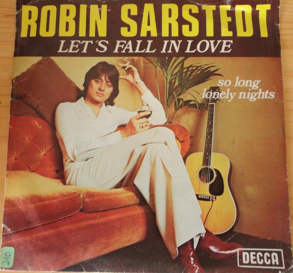 Robin Sarstedt > Let's fall in love, Gebruikt, 7 inch, Single, Ophalen of Verzenden