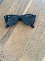 Zonnebril Ray Ban Wayfarer RB 2140 Polarized 50mm, Gebruikt, Zonnebril, Zwart, Ophalen of Verzenden