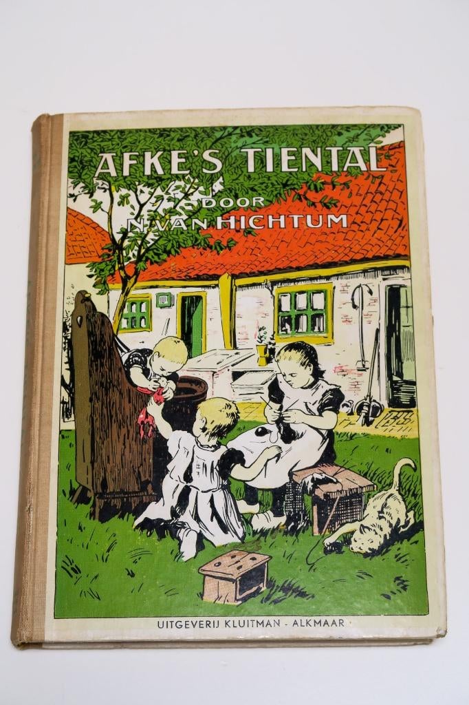 Boek: Afke's tiental - N. van Hichtum - Kluitman 18e druk, Boeken, Ophalen of Verzenden, Gelezen, N. van Hichtum, Fictie
