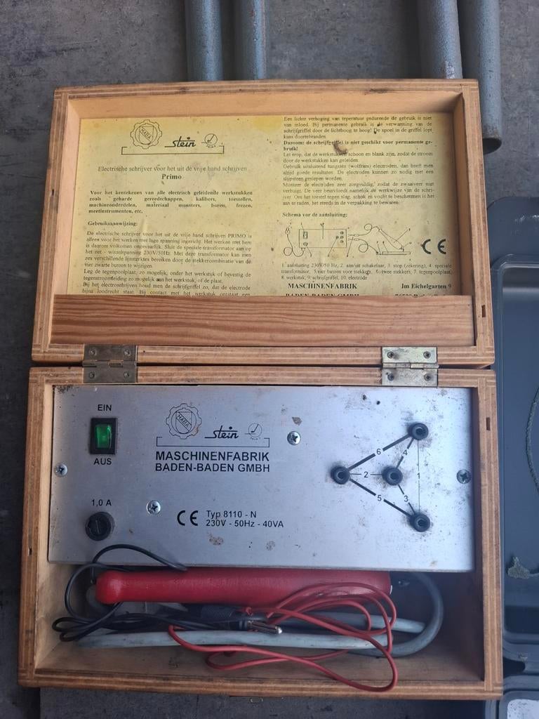 Elektrische graveerpen Stein, Ophalen