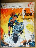 De Vuurproef de avonturen van de 3 L. nr. 2, Gelezen, Eén stripboek, Mitteï - M Vasseur, Ophalen of Verzenden