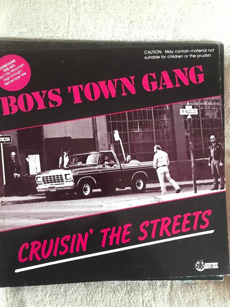 Maxi Single Boys Town Gang, Ophalen of Verzenden, Zo goed als nieuw, 12 inch