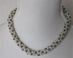 Vintage parelketting, kleine pareltjes, Ophalen of Verzenden, Zo goed als nieuw, Overige kleuren, Overige materialen