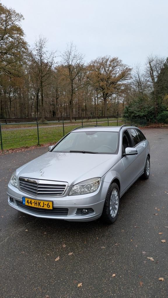 Nette mercedes c klasse bouwjaar 2009 ., Auto's, Navigatiesysteem, Zwart, 1796 cc, Stationwagon