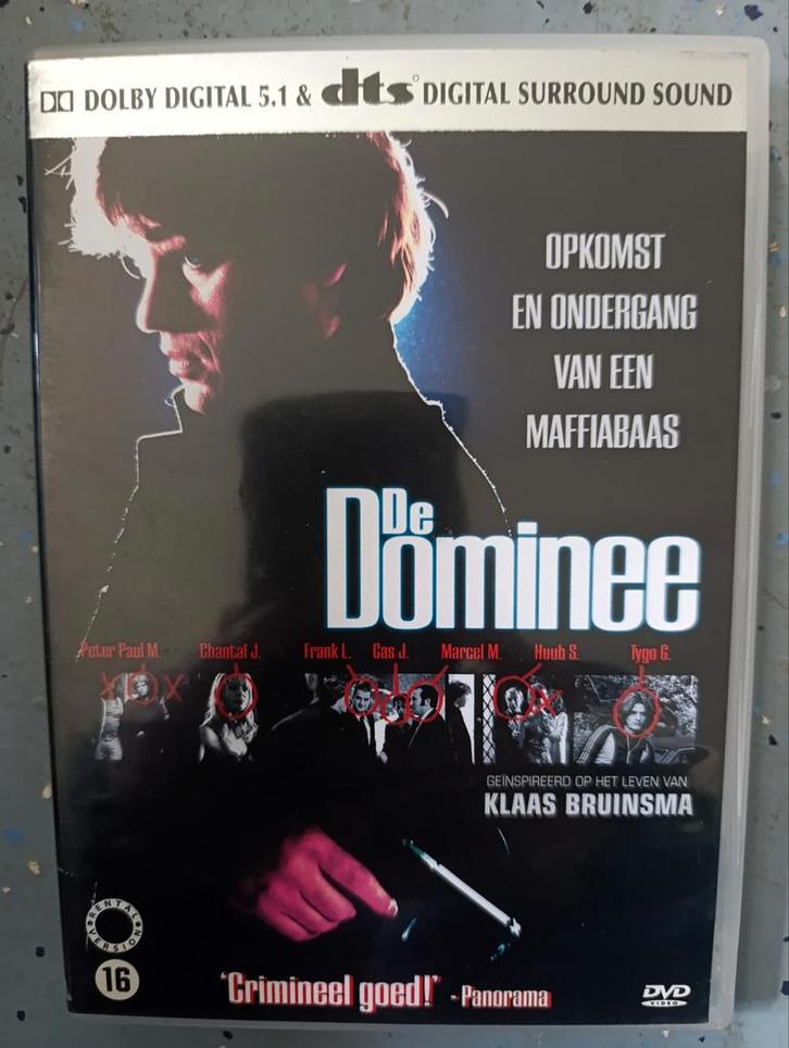 De Dominee DVD - Misdaadfilm gebaseerd op Klaas Bruinsma, Cd's en Dvd's, Dvd's | Thrillers en Misdaad, Gebruikt, Maffia en Misdaad