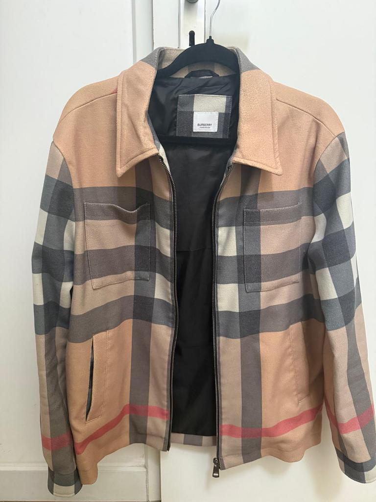Burberry jas origineel maat S, Kleding | Heren, Jassen | Zomer, Ophalen of Verzenden, Zo goed als nieuw, Zwart