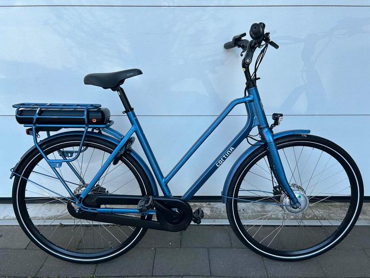 Cortina E-Foss Dames Elektrische Fiets 57 cm Slechts 790 km!, Fietsen en Brommers, Elektrische fietsen, Zo goed als nieuw, Overige merken