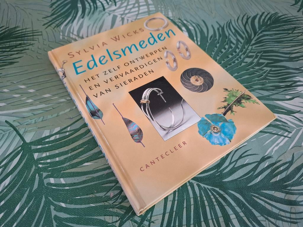 Sylvia Wicks: EDELSMEDEN -ontwerpen en vervaardigen SIERADEN, Boeken, Zo goed als nieuw, Sylvia Wicks, Sieraden maken, Ophalen of Verzenden