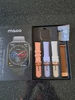Smartwatch merk maoo, Zwart, Ophalen of Verzenden, Zo goed als nieuw, Maoo