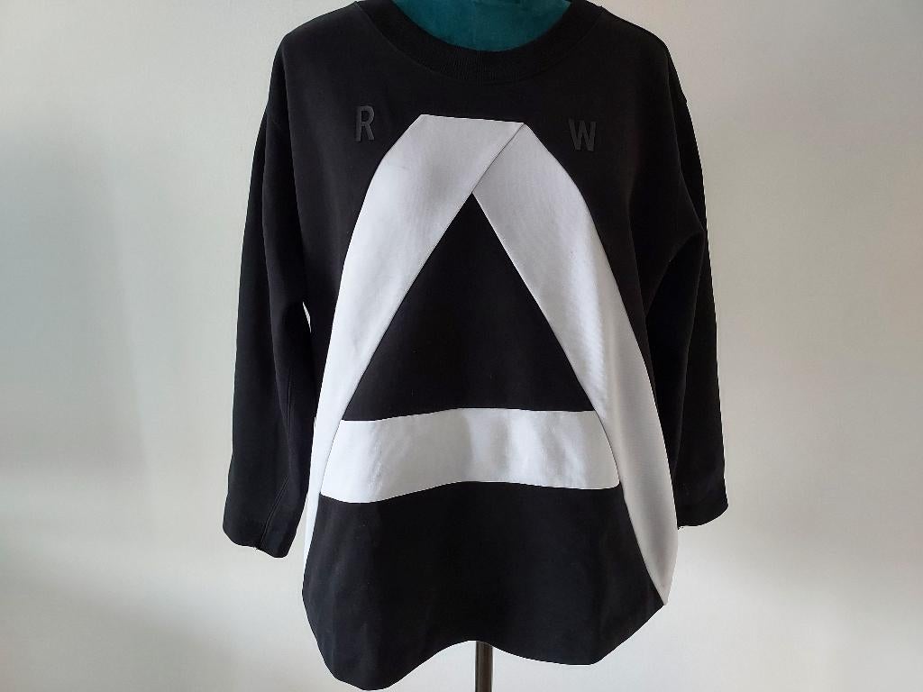 G STAR RAW sweater/trui maat L kleuren zwart/wit, Verzenden, Zwart, Maat 42/44 (L), Zo goed als nieuw