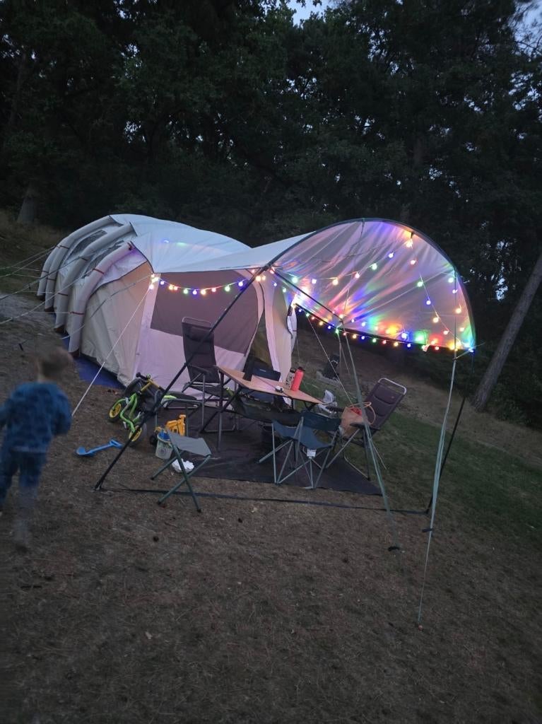 Quechua airsecobds 6.3 fresh &black T.E.A.B., Caravans en Kamperen, Ophalen, Zo goed als nieuw, Tot en met 6