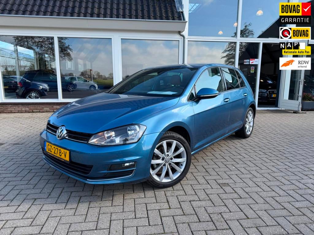 Volkswagen Golf /1.4 TSI ACT/ Business R Edition / NAP/ Auto, Auto's, Volkswagen, Gebruikt, Euro 6, 150 pk, Blauw