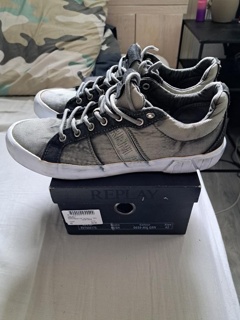REPLAY 42 sneaker, Kleding | Heren, Schoenen, Overige kleuren, Ophalen of Verzenden, Zo goed als nieuw, Replay