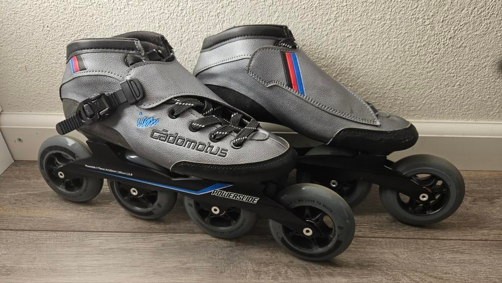 Cadomotus Versatile-3 Skeelers Maat 43 Powerslide X-Frame, Ophalen of Verzenden