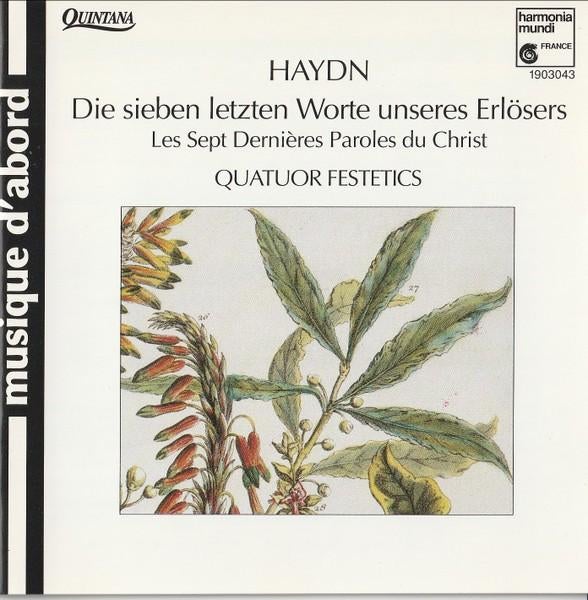Haydn Die Sieben Letzten Worte Unseres Erlösers CD, Ophalen of Verzenden, Classicisme, Gebruikt, Orkest of Ballet